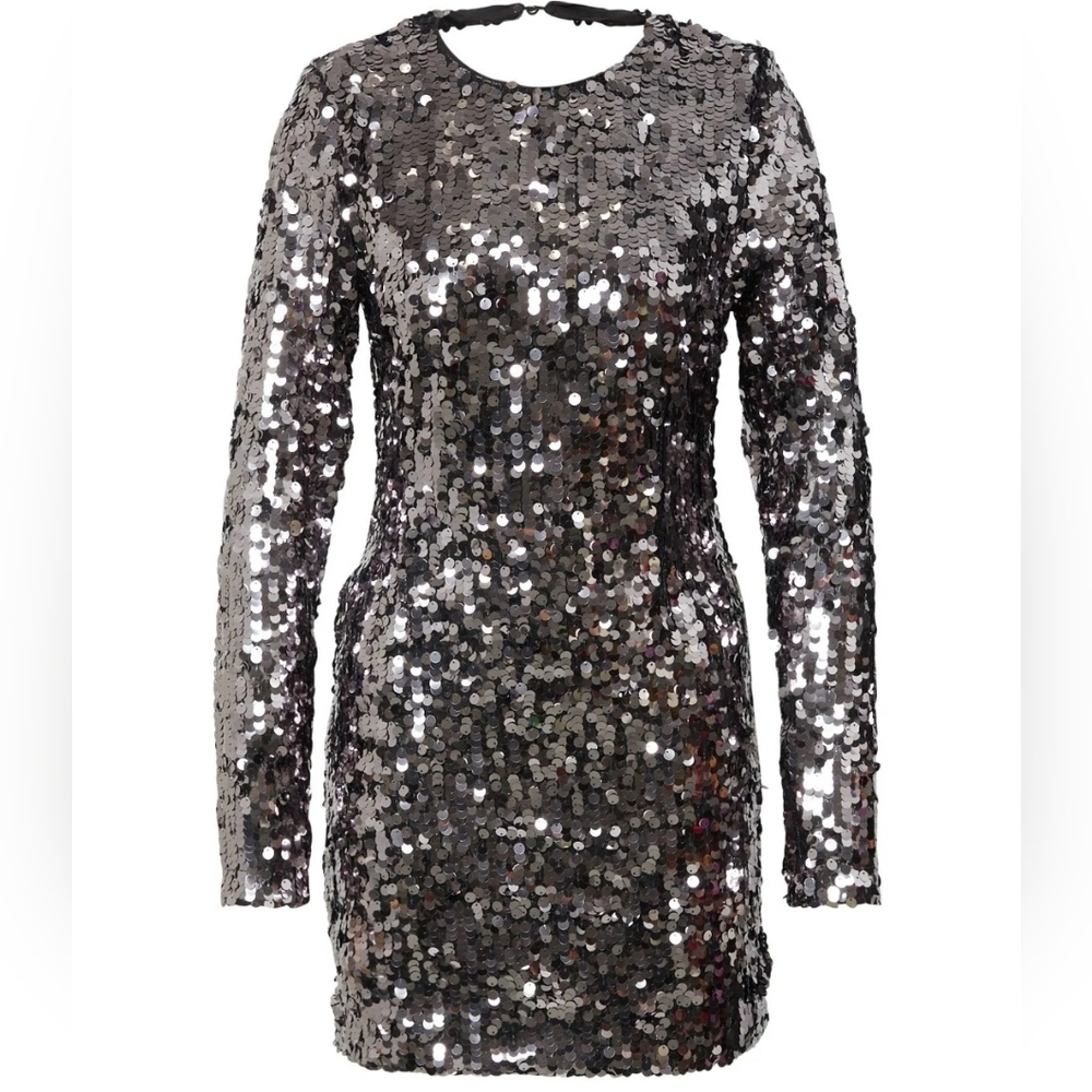Bardot Women's Valentina Sequin Mini Dress Size L